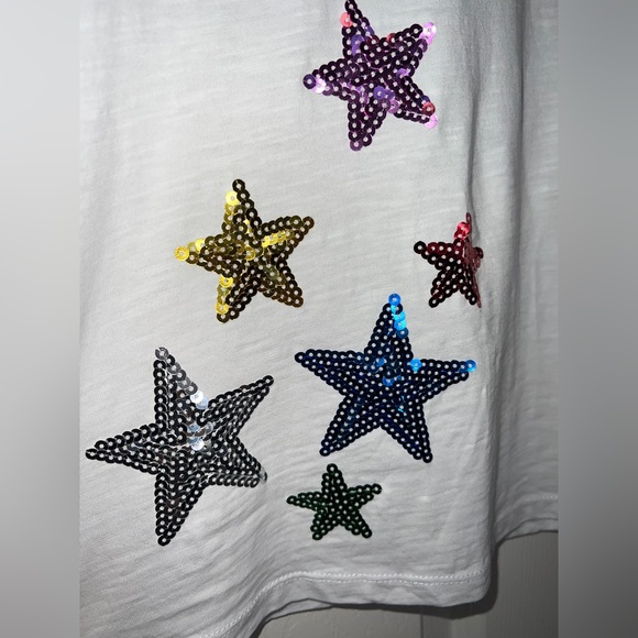 ⭐️ INC Sequin Stars Tee - Picture 2 of 8